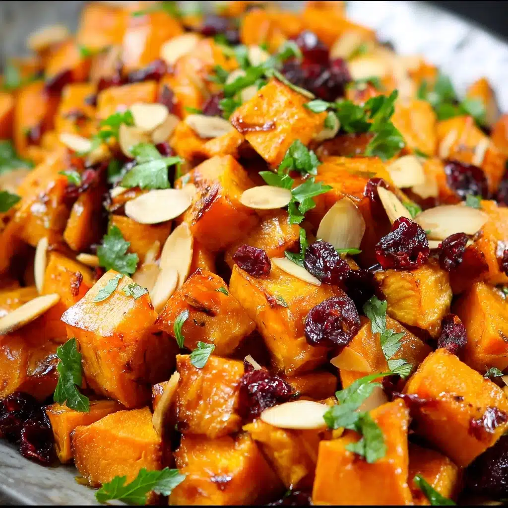 Easy Roasted Sweet Potato Salad Recipe - Recipe Image