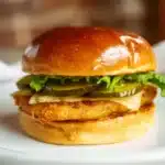 Hot Honey Chicken Sandwiches (Baked, not Fried) Recipe