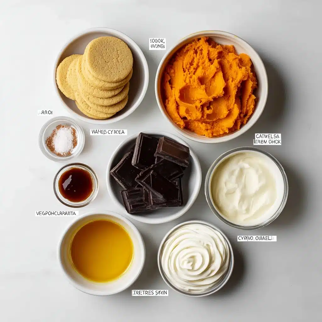 No-Bake Chocolate Sweet Potato Pie Recipe - Recipe Image