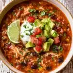 Chicken Tomato Rice Soup Recipe