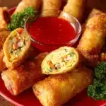 Air Fryer Frozen Egg Rolls Recipe
