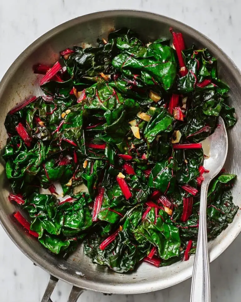 Garlic Sautéed Swiss Chard Recipe