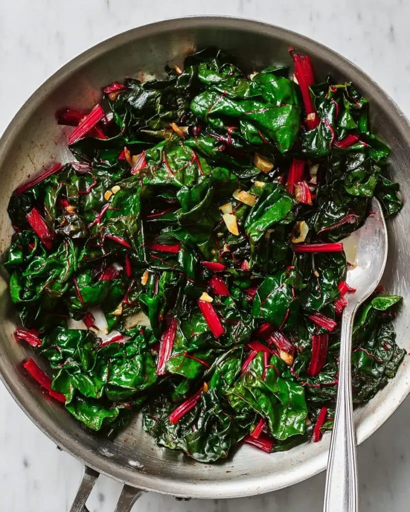 Garlic Sautéed Swiss Chard Recipe