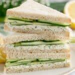 Cucumber Tea Sandwiches Recipe