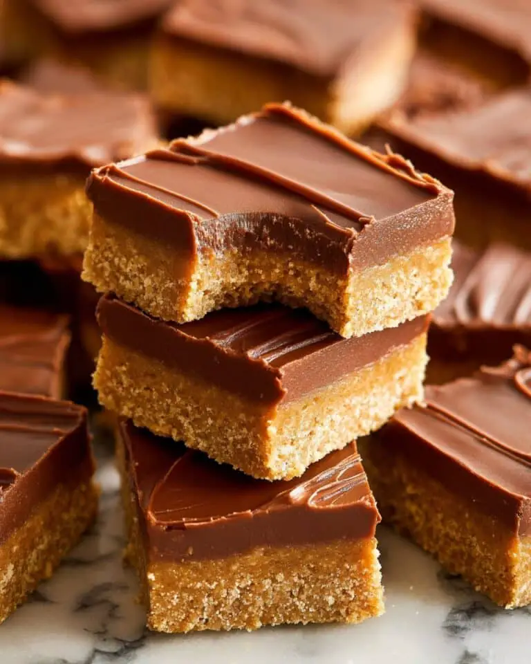 No Bake Chocolate Peanut Butter Bars Recipe