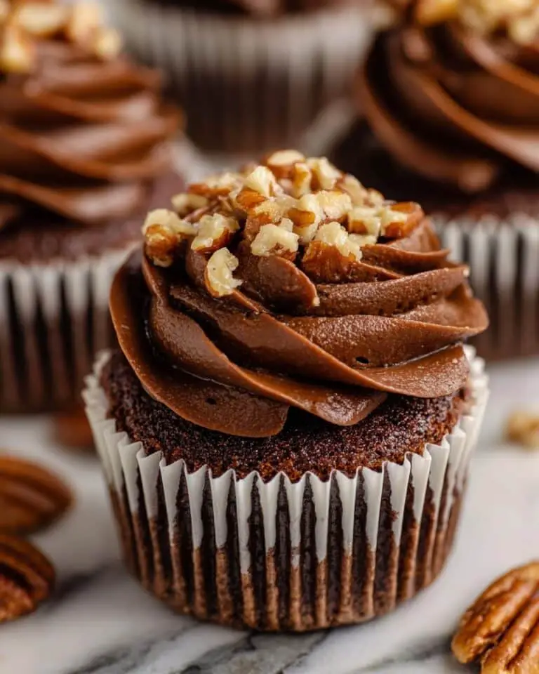 German Chocolate Cupcakes Recipe