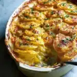 Creamy Pumpkin and Cheddar Scalloped Potatoes Recipe