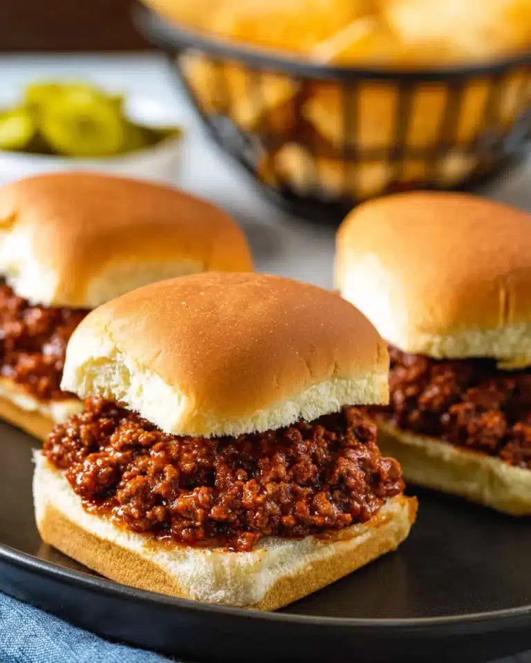Crock Pot Sloppy Joes Recipe