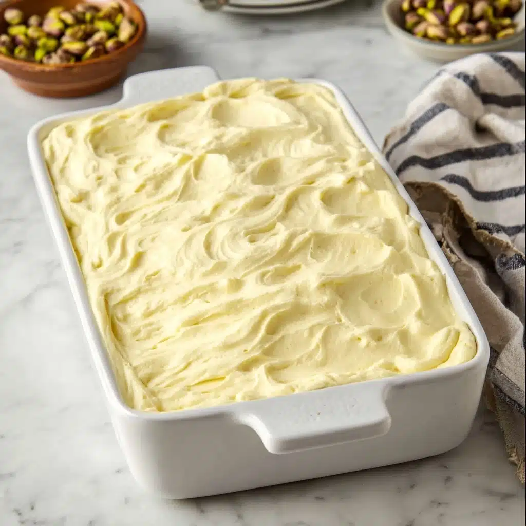 Vegan Pistachio Tres Leches (3 Milk Cake) Recipe - Recipe Image