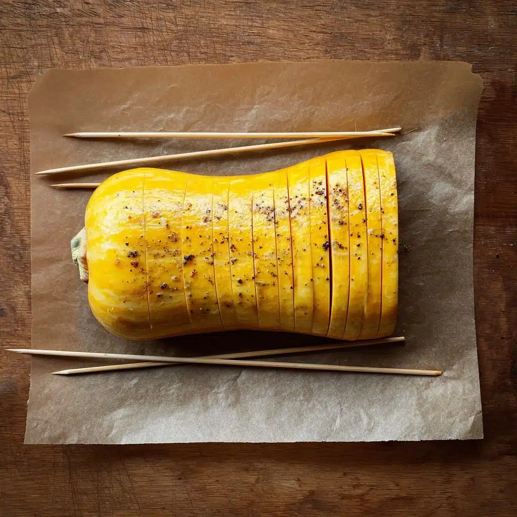 Hasselback Butternut Squash Recipe - Recipe Image