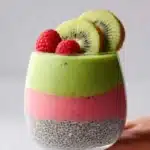 Kiwi and Raspberry Chia Pudding Recipe