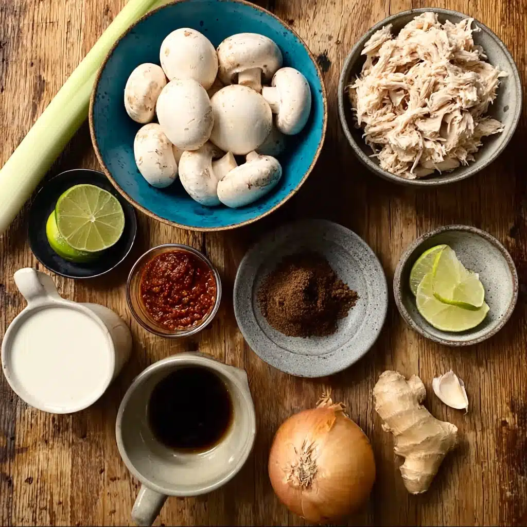 Vegetarian Tom Kha Soup Recipe - Recipe Image