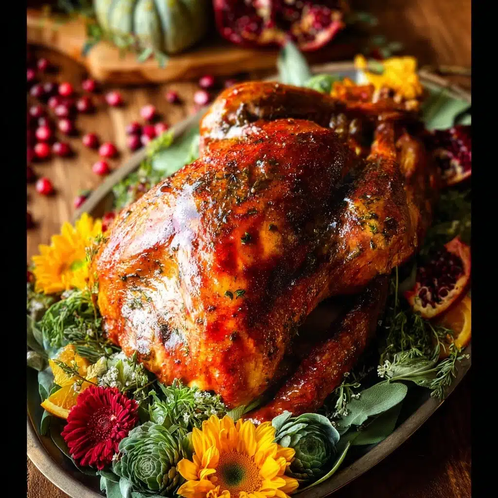 Herb Butter Turkey Recipe - Recipe Image