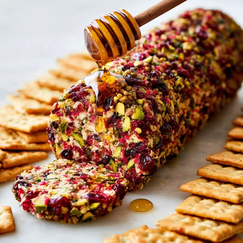 Easy Cranberry Pistachio Cheese Log Recipe 5 Easy Cranberry Pistachio Cheese Log Recipe - Recipe Image
