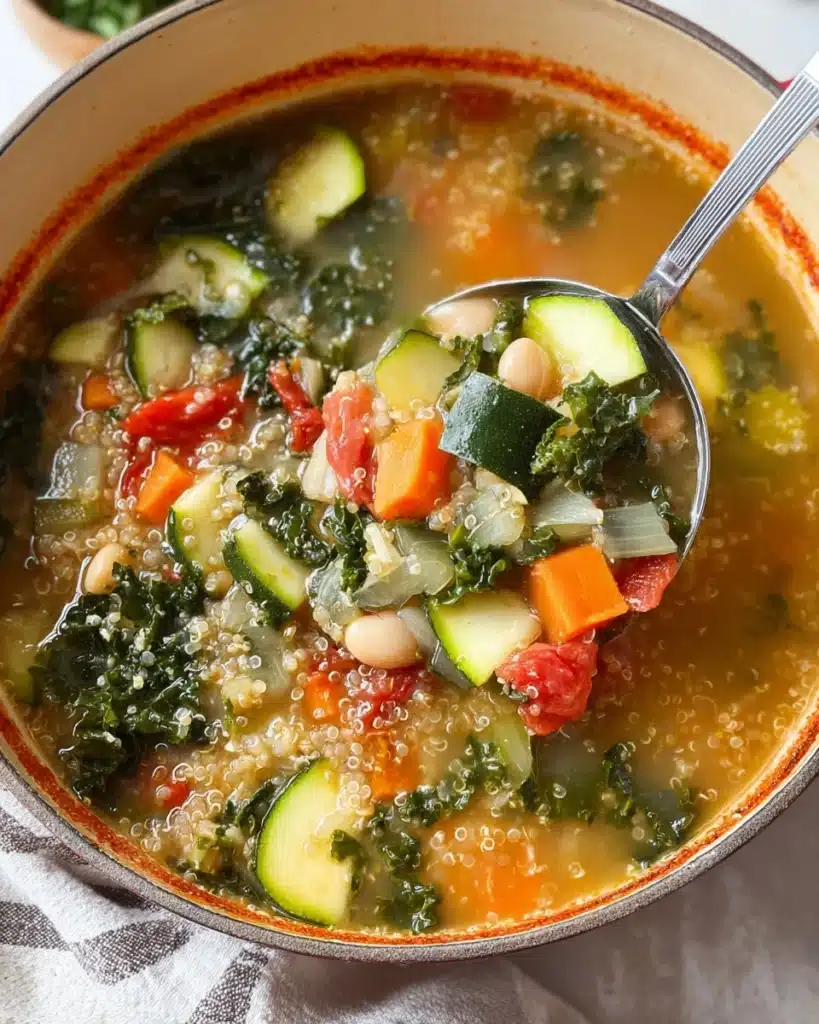 Quinoa Vegetable Soup Recipe