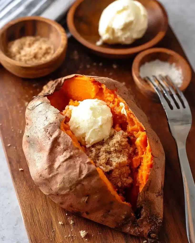 Air Fryer Sweet Potatoes (Baked Sweet Potatoes) Recipe