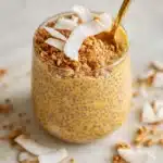 Mango Lassi Chia Pudding with Sticky Walnut Crumble Recipe