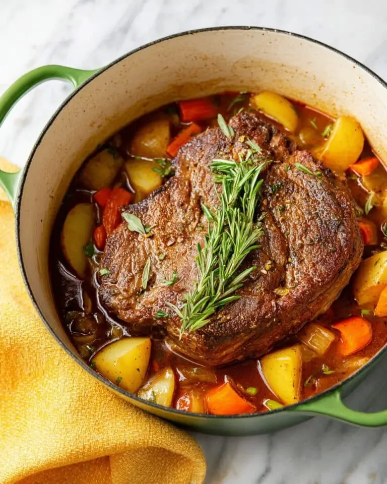 Oven Baked Pot Roast Recipe