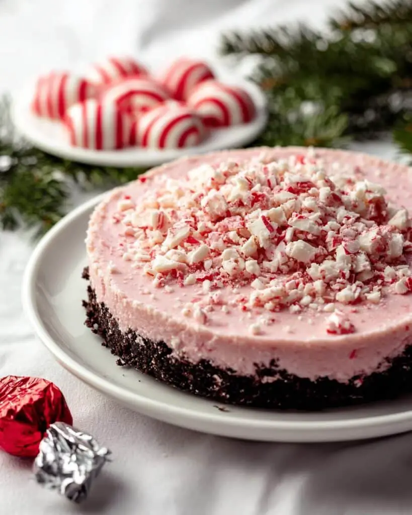 No Bake Peppermint Pie Recipe