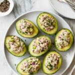 Tuna Stuffed Avocados Recipe