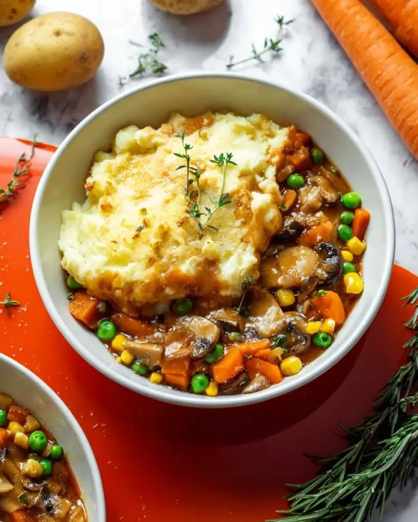 Mixed Veggie Vegetarian Shepherd’s Pie Recipe