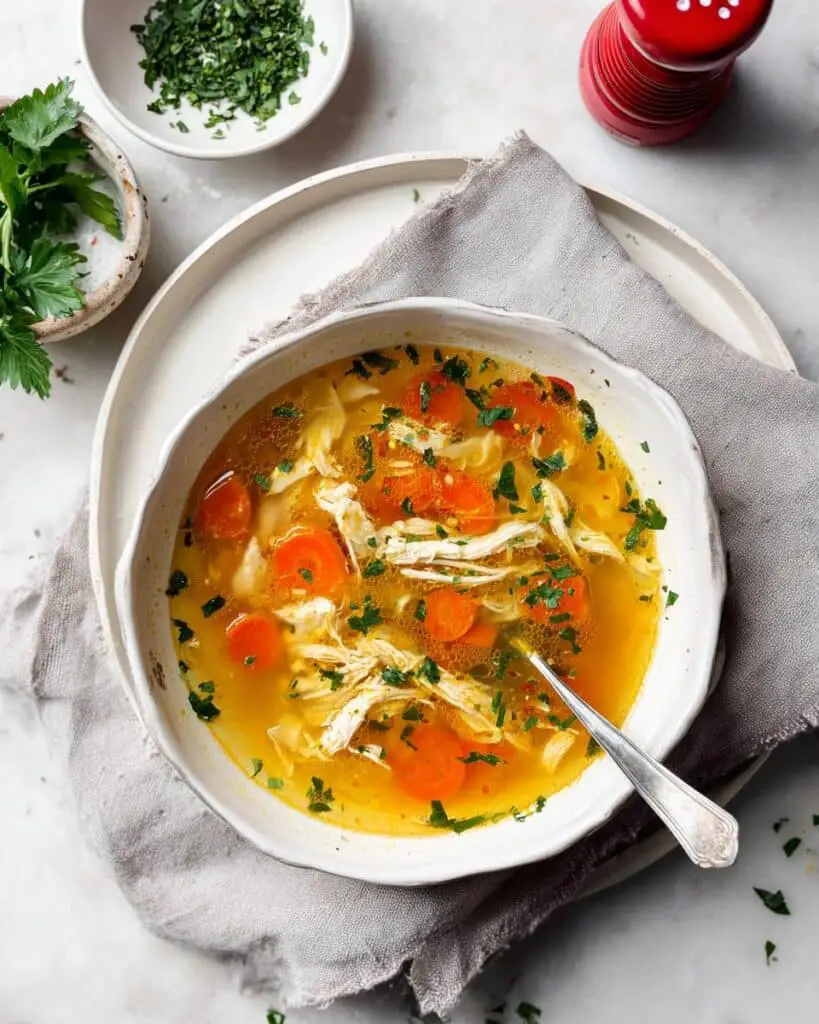Homemade Nourishing Chicken Soup Recipe
