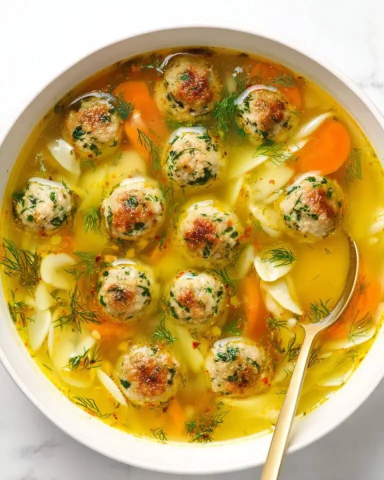 Russian Meatball Soup (Frikadelki Soup) Recipe