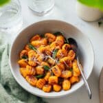 Sweet Potato Gnocchi with Herby Butter Sauce Recipe