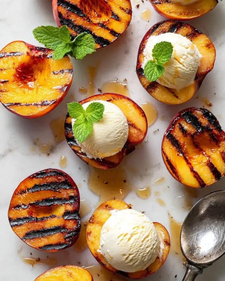 Grilled Peaches with Coconut Sugar Recipe
