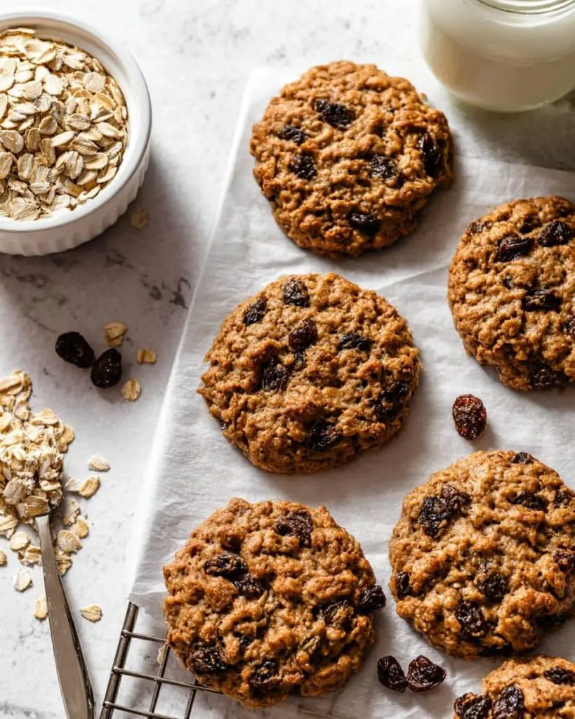 Best Chewy Oatmeal Raisin Cookies Recipe