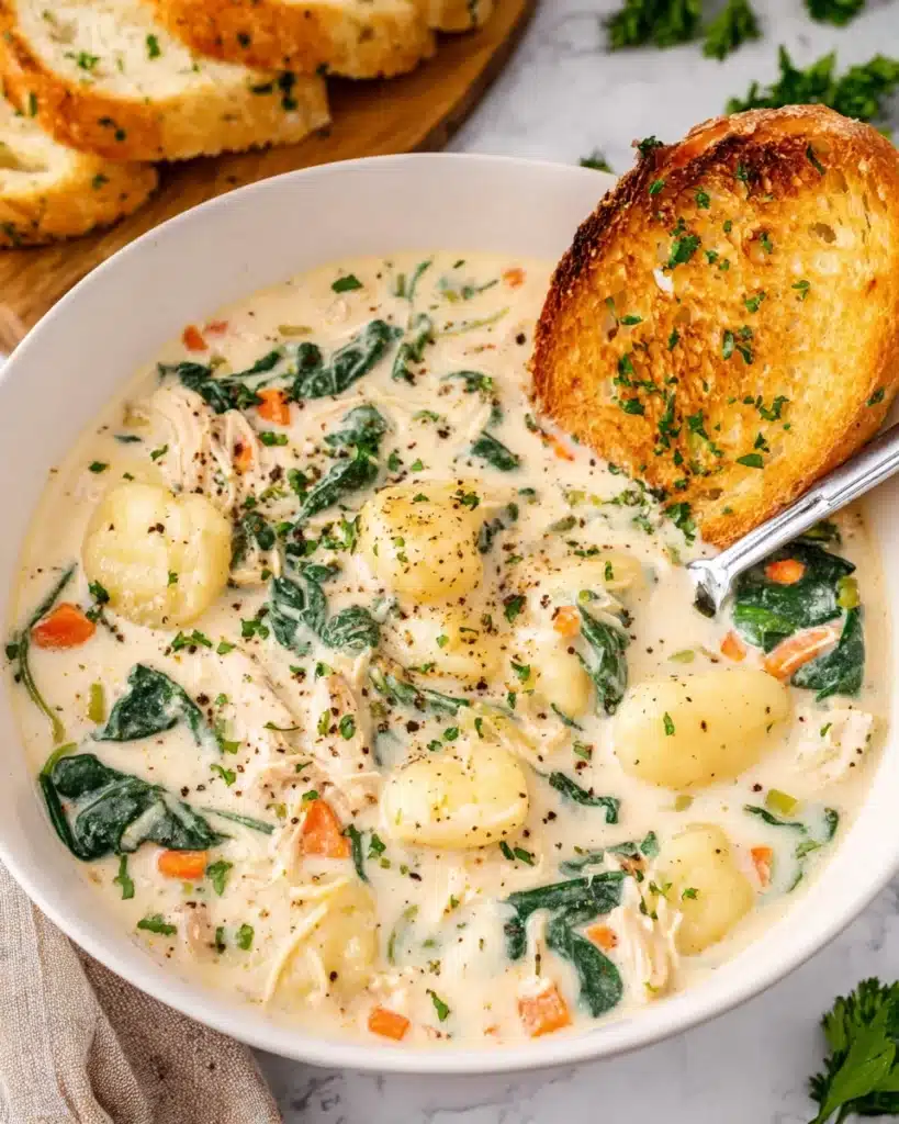 Crockpot Chicken Gnocchi Soup Recipe