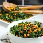 Crispy Chickpea and Kale Salad Recipe