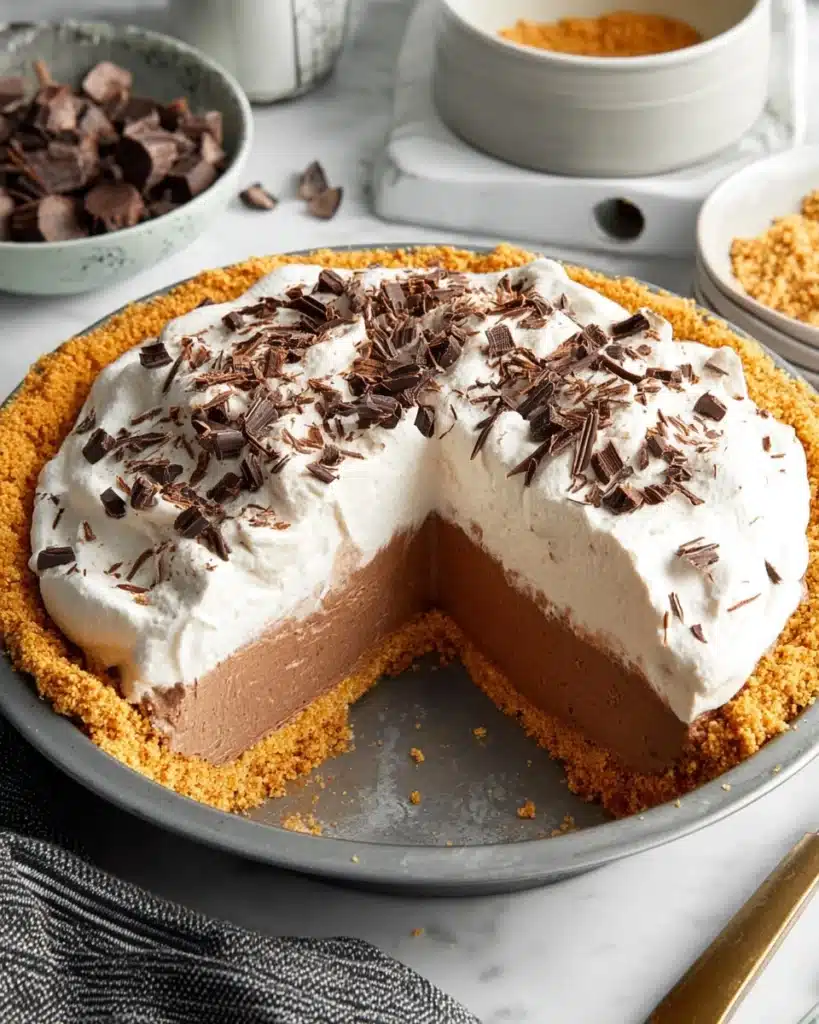No-Bake Chocolate Sweet Potato Pie Recipe