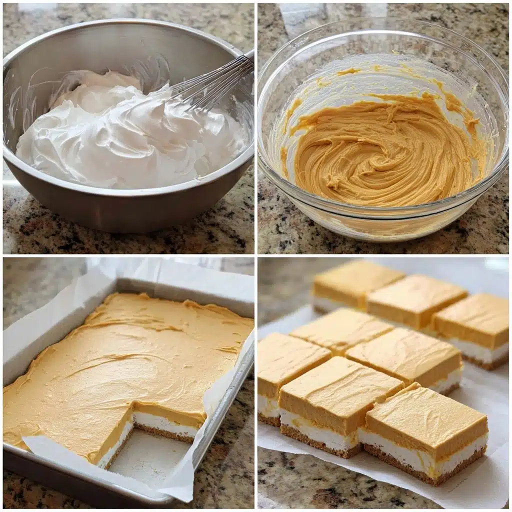 No-Bake Pumpkin Cheesecake Bars Recipe - Recipe Image