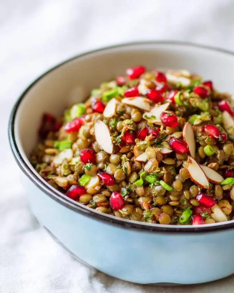 Lentil Salad with Apple Cider Vinaigrette Recipe