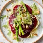 Fennel Salad with Roasted Beets and Shaved Asparagus Recipe