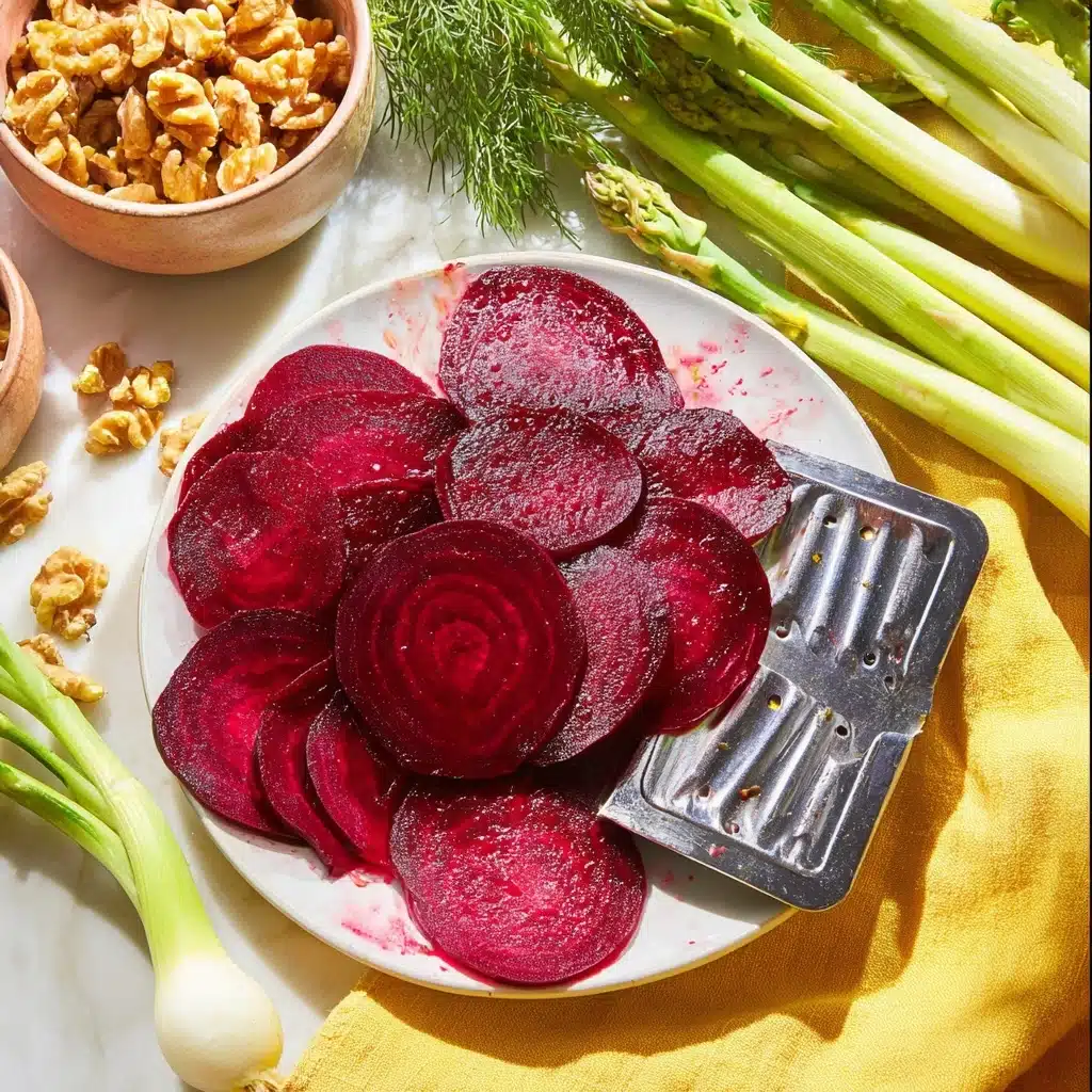Fennel Salad with Roasted Beets and Shaved Asparagus Recipe 4 Fennel Salad with Roasted Beets and Shaved Asparagus Recipe - Recipe Image