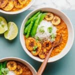 Spicy Thai Banana Curry with Red Lentils Recipe