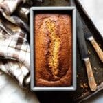 Maple Cream Cheese Swirled Pumpkin Bread Recipe