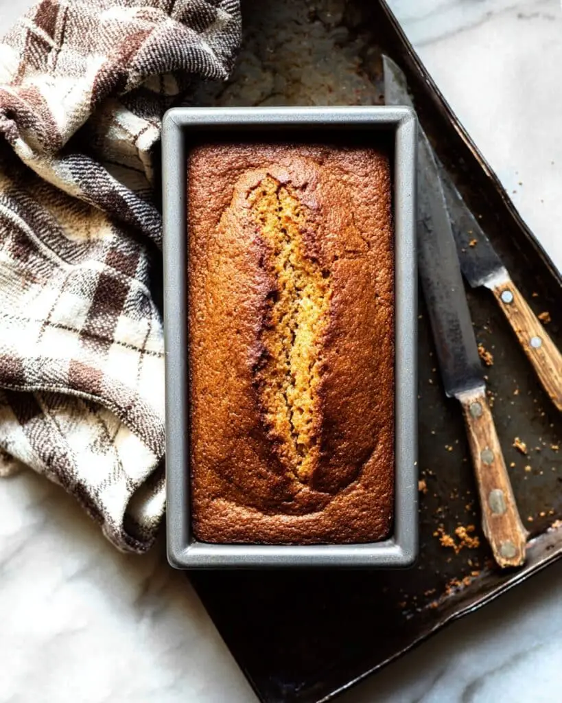 Maple Cream Cheese Swirled Pumpkin Bread Recipe
