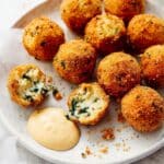 Leftover Mashed Potato Spinach Croquettes Recipe