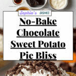 No-Bake Chocolate Sweet Potato Pie Recipe
