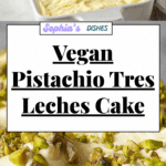 Vegan Pistachio Tres Leches (3 Milk Cake) Recipe