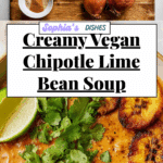 Creamy Chipotle Lime White Bean Soup Recipe