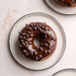 Chocolate Chip Donuts with Chocolate Frosting Recipe