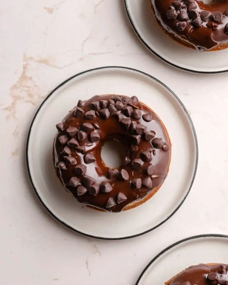 Chocolate Chip Donuts with Chocolate Frosting Recipe