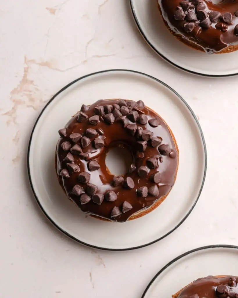 Chocolate Chip Donuts with Chocolate Frosting Recipe