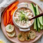 Creamy Shrimp Dip with Fresh Dill and Scallions Recipe